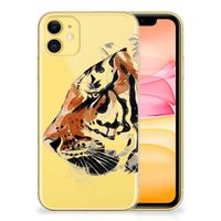 Hoesje maken Apple iPhone 11 Watercolor Tiger