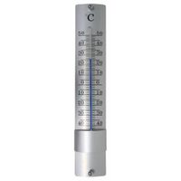 Thermometer buiten - metaal - 21 cm