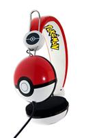 OTL Technologies Pokemon Poke Ball bedrade hoofdtelefoon voor kinderen vanaf 8 jaar