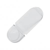 Carpoint tickethouder 14 x 9 cm wit