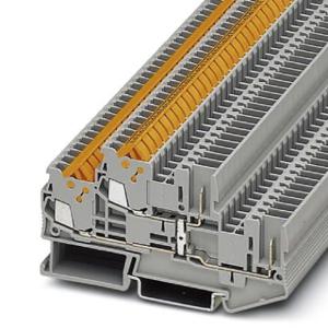 Phoenix Contact 3206377 Klem 2-etages 5.2 mm Snelaansluiting Grijs 50 stuk(s)