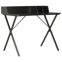 vidaXL Bureau 80x50x84 cm zwart