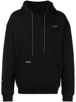 Mostly Heard Rarely Seen hoodie à patch code-barres - Noir