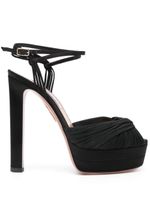 Aquazzura sandales Bellini Beauté Plateau 135 mm - Noir - thumbnail