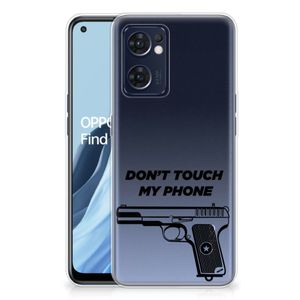 OPPO Reno 7 5G | Find X5 Lite Silicone-hoesje Pistol DTMP