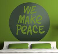 Sticker we make peace - thumbnail