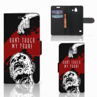 Huawei Ascend Y550 Portemonnee Hoesje Zombie Blood