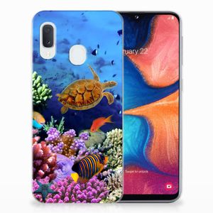 Samsung Galaxy A20e TPU Hoesje Vissen