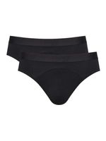 Sloggi - 2p Brief - Ever Soft Men - zwart