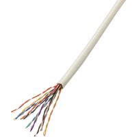 TRU COMPONENTS 1567184 Telefoonkabel J-Y(ST)Y 10 x 2 x 0.60 mm Grijs 50 m - thumbnail