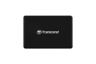 Transcend TS-RDC8K2 Externe geheugenkaartlezer USB-C USB 3.1 (Gen 1) Zwart