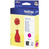 Brother LC-121M inktcartridge 1 stuk(s) Origineel Magenta - thumbnail