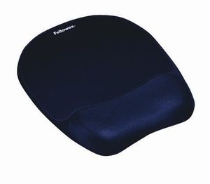 Fellowes Traagschuim (memory foam) muismat/polssteun saffier