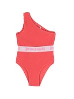 Palm Angels Kids maillot de bain à une épaule - Rose