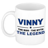 Vinny The man, The myth the legend collega kado mokken/bekers 300 ml