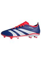 adidas Predator League voetbalschoenen, uniseks, stevige grondschoenen, Lucid Blauw Ftwr Wit Zonnerood, 39 1/3 EU
