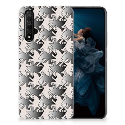 Honor 20 TPU Hoesje Salamander Grey