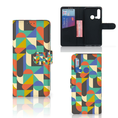 Huawei P20 Lite (2019) Telefoon Hoesje Funky Retro