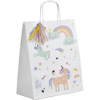 Uitdeelzakjes Unicorns & Rainbows (6st)