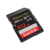 SanDisk Extreme PRO SDXC-kaart 512 GB Class 10 UHS-I Schokbestendig, Waterdicht - thumbnail