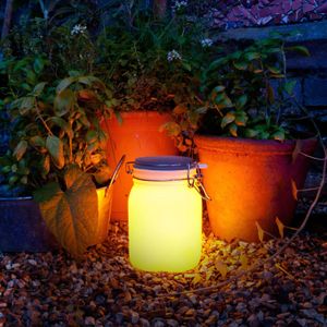 Sun Jar Lamp Op Zonne-Energie