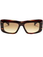 Balmain Eyewear lunettes de soleil Envie à monture rectangulaire - Marron