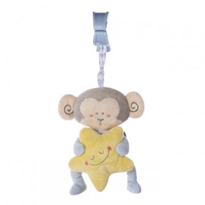 Saro hangfiguur met rammelaar en trillen Saro hangfiguur met rammelaar en trillen