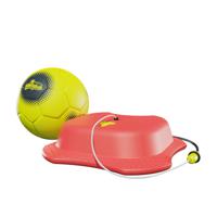 Swingball Reflex Voetbaltrainer met All Surface Basis Rood/Geel - thumbnail