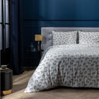 Presence Dekbedovertrek Flanel - Leopard 1-persoons (140 x 220 cm + 1 kussensloop) Dekbedovertrek