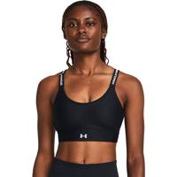 Under Armour Infinity Mid Support 2.0 Sport BH - Handbalkleding - Sport BH&apos;s - zwart - maat XS (A-C)