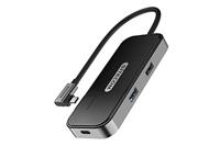 Sitecom USB-C adapter hub | USB-C naar 1x HDMI + 1x Gigabit LAN Ethernet RJ45 + 2x USB 3.1 + 1x UBS-C 3.1 - voor MacBook Pro/Air, Chromebook en andere type C-apparaten
