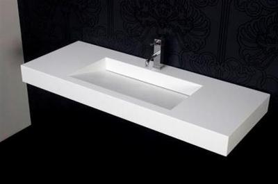 Ophangwastafel BWH Design Solidsquare 90 cm Ophangwastafel BWH Design Solidsquare 90 cm