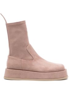 GIABORGHINI bottines Rosie Eco en daim - Rose