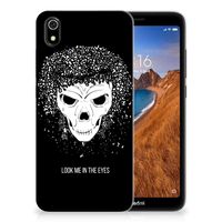 Silicone Back Case Xiaomi Redmi 7A Skull Hair