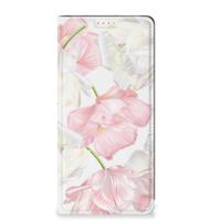 Motorola Moto G34 Smart Cover Lovely Flowers - thumbnail