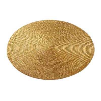 Ronde Placemat Goud Polypropeen 38 Cm - Placemats