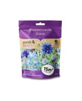 Seeds & Mixes Bloemenweide Blauw 15m2 - thumbnail