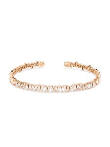 Suzanne Kalan bracelet Fireworks en or rose 18ct pavé de diamants