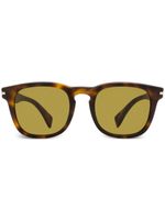 Lanvin lunettes de soleil à monture rectangulaire - Marron