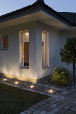 Konstsmide 7902-310 Buitenlamp (inbouw) LED vast ingebouwd LED G (A - G) 3 W Aluminium