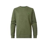 Petrol Industries sweater army groen