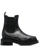 Eckhaus Latta bottines Mike à empiècements élastiqués - Noir