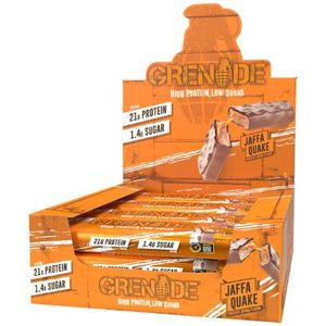 Grenade Protein Bars 12repen Jaffa Quake