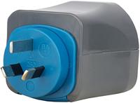 Brennenstuhl reisstekkerset, stekkeradapter (met verschillende opzetstukken voor meer dan 150 landen, 7 x stekkerinzetstukken), zwart