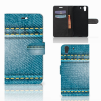 Huawei Y6 II | Honor 5A Wallet Case met Pasjes Jeans