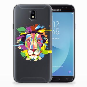 Samsung Galaxy J7 2017 | J7 Pro Telefoonhoesje met Naam Lion Color