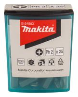 Makita Accessoires Schroefbit PH2x25mm 25 stuks - B-24583 - B-24583