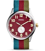 Horlogeband Fossil FS4955 Onderliggend Textiel Multicolor 22mm - thumbnail