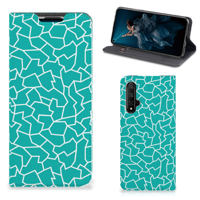 Honor 20 | Huawei Nova 5T Bookcase Cracks Blue