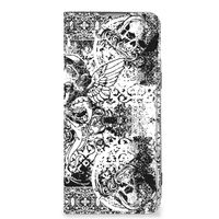 Mobiel BookCase OnePlus Nord 2T Skulls Angel